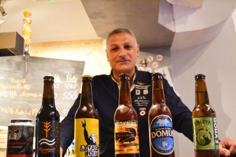 Miguel Ángel Rebollo presidente Asociación de Cerveceros Caseros de Burgos